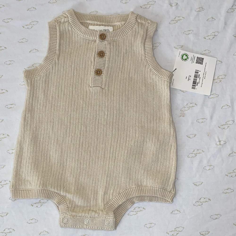 Organic Cotton Knit Bubble (3Months)